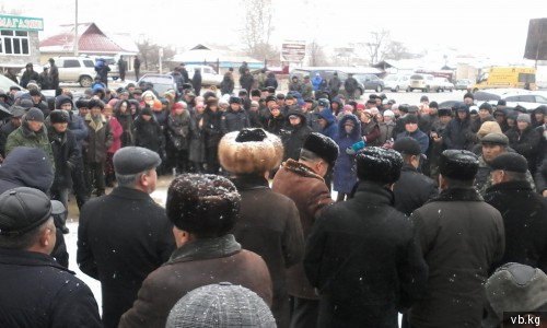 МВД: митинг в Аксыйском районе прошел мирно