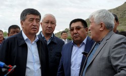 Премьер С.Жээнбеков иш сапары менен Нарын облусунда болду