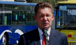 Алексей Миллер Чүй облусунун губернаторуна 5 миң куб метр газ белекке берди