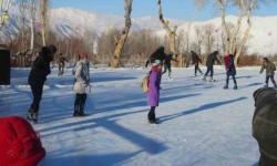 Чолпон-Ата шаарында табигый муз аянтчасы пайда болду