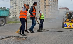 Борбор калаада жолдорду оңдоо иштери башталды