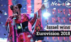 "Eurovision -2018" ыр сынагында Израиль ийгиликке жетти (видео)