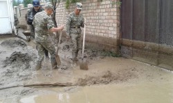 Лейлек районунда катуу сел жүрдү