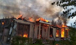  При пожаре в пансионате «Лагуна сити» пострадали трое человек