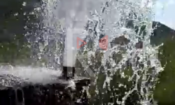 Элдик репортер: Жергиликтүү бийликтегилердин жоопкерчилиги жоктугунан, таза суу талаага агып жатат