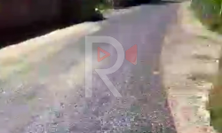 Элдик репортер: Эптеп төшөлгөн асфальт четинен оюла баштады