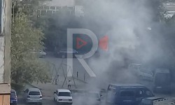 Элдик репортер: Шааардын так ортосунда өрттөлгөн таштанды