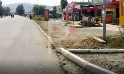 Элдик репортер: Дооронбек Садырбаев атындагы көчө тротуары жок оңдолууда