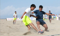 Жети-Өгуз - кум футболдун чемпиону