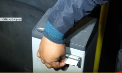 Ошто муниципалдык транспорт электрондук билет тутуму менен жабдылууда