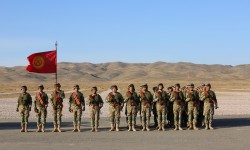 Ысык-Көлдөгү “Эдельвейс” аскер полигонунда ЖККУнун кезектеги машыгуулары өттү