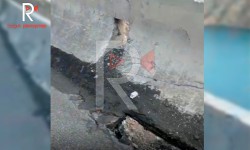 Элдик репортер: Бишкек-Ош жолундагы суу жеп, урай баштаган кооптуу жер