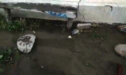 Элдик репортер: Теплоключенка айылындагы 105 - үйдүн айланасын суу каптоодо 