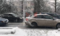 Элдик репортер: кыш башталбай жатып, шаарда тыгын башталды