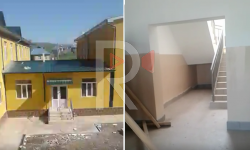 Элдик репортер: Ынтымак айылындагы жаңы мектептин курулушу жылбай турат