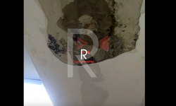 Элдик репортер: Бишкектеги  жаңы бүткөн жер өтмөктөн суу тамчылап жатат