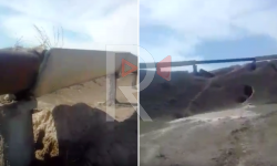 Элдик репортер: Совет убагындагы суу түтүктөрү тешилип, сугат суудан кыйынчылык жаралууда