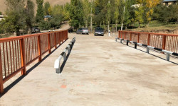 Кандава айылында эки айылды байланыштырган көпүрө салынды 