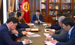 Өзгөчө кырдаалдардын алдын алуу боюнча кеңешме өттү 