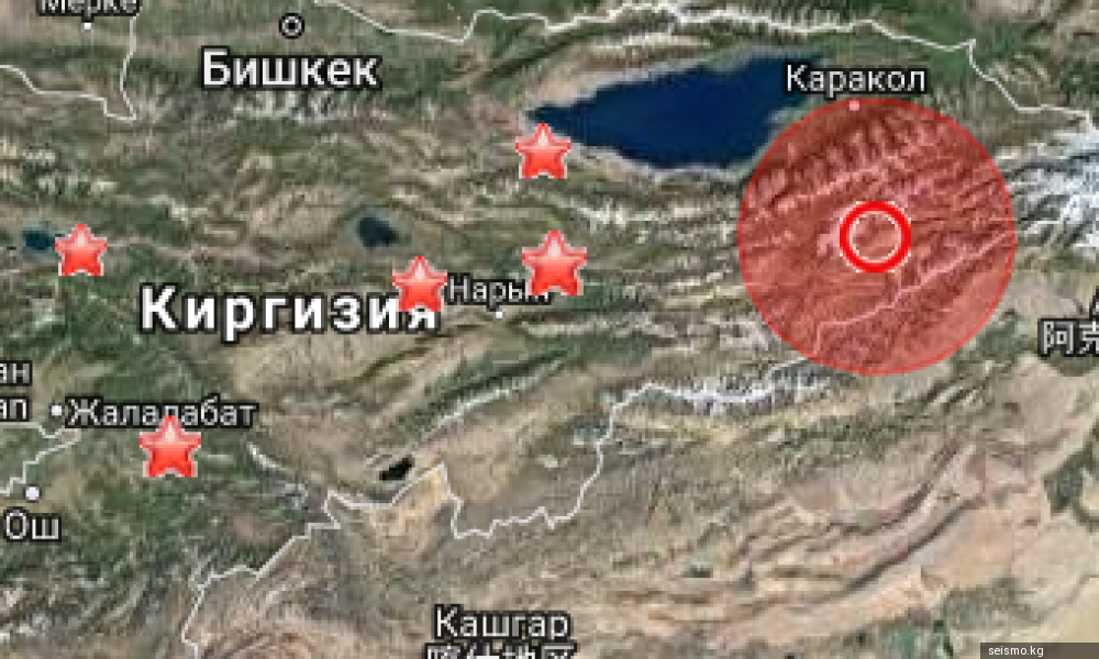 В Джеты-Огузком районе зарегистрировано землетрясение в 4.5 балла