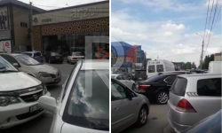 Элдик репортер: Бишкек шаарындагы айрым тойканалар унаалардын тыгынын жаратууда