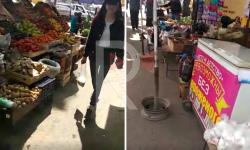 Элдик репортер: Сокулуктун базары тротуарга жайгашып алды...