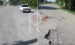 Элдик репортер: Сокулук районундагы Калинин көчөсүнүн абалы