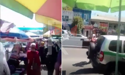 Элдик репортер: Өзгөн шаарынын базарындагы башаламандык