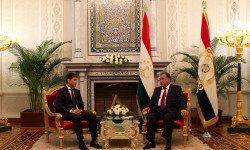 Тышкы иштер министри Тажикстан президенти менен жолугушту