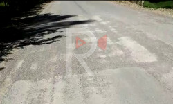 Жылгын айылынын жасалган жолу бир жылга жетпей талкаланып жатат