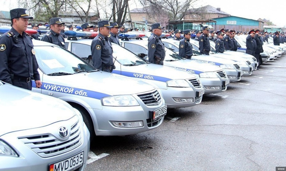 Продолжается набор в патрульную милицию Бишкека