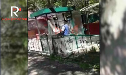 "Ата-Түрк" паркын каптаган кара түтүн