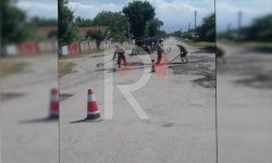 Ысык-Ата: сапатсыз оңдолуп жаткан жол