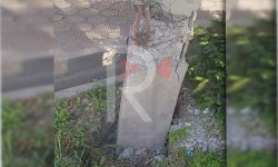 Панфилов-Бөкөнбаев көчөлөрүнүн кесилишиндеги авариялык абалдагы электр түркүгү