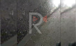 Бишкек: Саадаев көчөсүндө жарылган суу түтүгү көчөнү каптап жатат