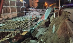 Кулуев көчөсүндөгү түшүп кеткен тротуар