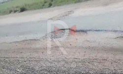 Оюлган жолдо унаалар убара тартышууда