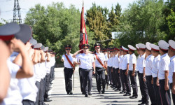 ИИМдин Академиясында курсанттардын бүтүрүү аземи болуп өттү