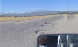 Саз айылынын тешилген жолдору качан оңдолот?