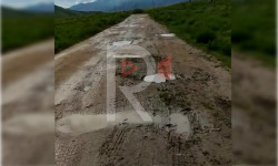 Көлчүккө толгон Каракол жайлоосунун оюлган жолдору