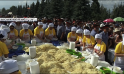 Караколдо бир жарым тонна ашлямфу даярдалды