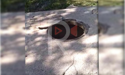 Балдар ойноочу аянтчанын жанында канализация ачык калган