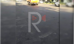 Жибек-Жолу көчөсүндө оңдолгон жол 1 айга жетпей оюла баштады