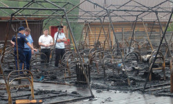 Четверо детей погибли при пожаре на «Холдоми» 