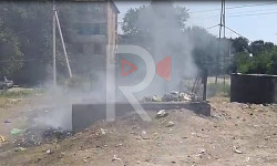 "Тазалык" ишканасы таштандыларды алып кетпей, ордунан өрттөп жатышат