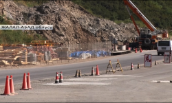 Ош - Бишкек унаа жолунун кооптуу аймактарына галерея тургузулууда 