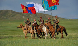 Кыргыз аскерлери Монголияда өтө турган атчан аскерлер сынагына катышат 