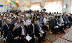 Сооронбай Жээнбеков Панфилов районунун жашоочулары менен жолугушту 