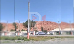 Нарын: борбордук көчөдө түнкү чырактар күндүзү да күйүп турат