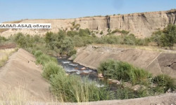 Тогуз-Торо районундагы "Ак-Талаа" каналы жаңыланууда